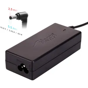 Fonte de alimentação 19VDC 3.42A 65W 5.5x2.5mm