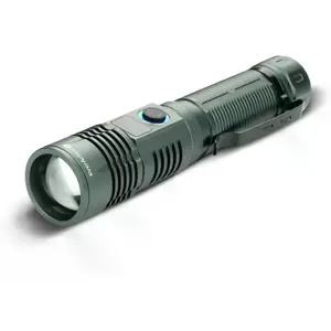 Lanterna LED CREE 700lm c/ zoom - recarregável USB-C - IPX4