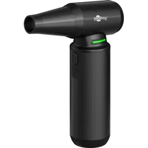 Soprador de ar portátil a bateria 180W 6.000mAh (c/ 8 ponteiras)