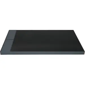 Ecrã Touch 10.1'' de Parede p/ Controlo Centralizado c/ Relé 1500W + Wi-Fi 6 e BT 5.4 - Preto+Cinza