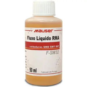 Fluxo liquido RMA SW32 para soldar - 50ml c/ pincel
