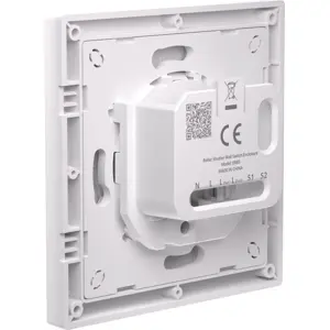 Interruptor de parede p/ módulo controlador de estores MINI-RBS / MINI-ZBRBS