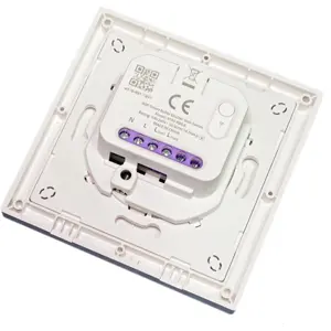 Interruptor de parede inteligente p/  controlo de estores c/  módulo MINI-RBS