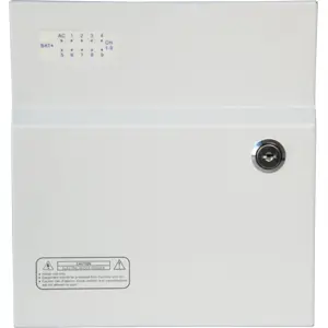 Caixa Fonte de alimentação interrupta (UPS) 12V 10A 120W - 9 saídas