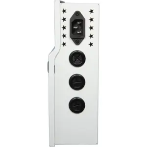 Caixa Fonte de alimentação interrupta (UPS) 12V 10A 120W - 9 saídas