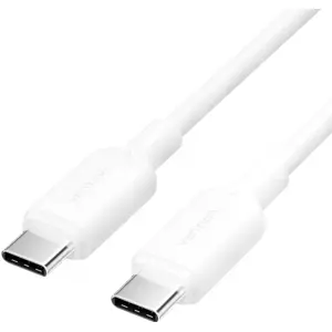Cabo USB-C <-> USB-C 480Mbps PD 60W 1m - branco