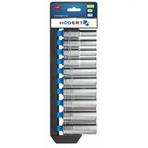 Conjunto de 10 chaves de caixa longas 76mm