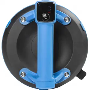 Ventosa eléctrica sin cables con LCD Ø200mm (máx. 150kg)