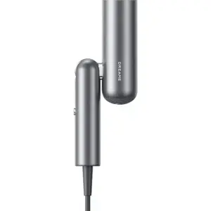 Secador e Modelador de Cabelo Dobrável 1300W - Cinzento