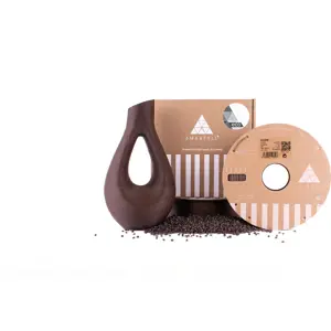 PLA Rolo de filamento de impressão 3D PLA composto de Café de 1.75mm - 750g