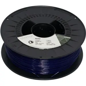 Rolo de filamento de impressão 3D em PETG de 1.75mm - Azul Cobalto - 1000g