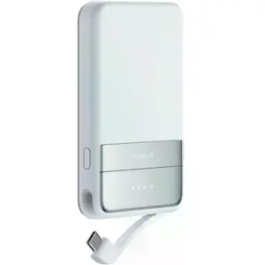 Powerbank c/ carregamento Qi Wireless magnétigo (MagSafe) 5000mAh USB-C PD 30W - azul