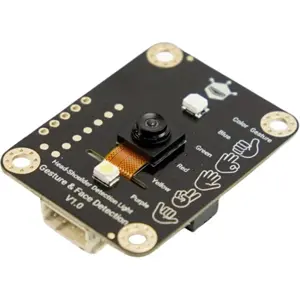 Sensor de detección de gestos y caras con IA offline (Arduino / RPi / ESP32)