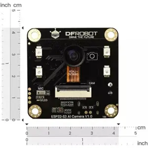 Módulo de Cámara Inteligente OV3660 con ESP32-S3, Micrófono, Altavoz y IR