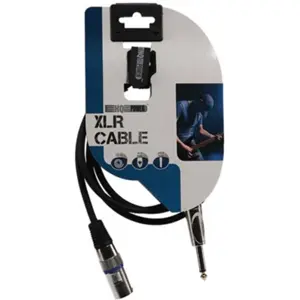 Cabo Jack 6.3mm Mono macho ↔ XLR 3p macho - 1.5m
