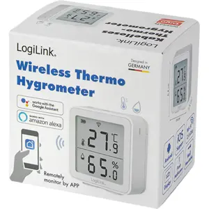 Termo-Higrómetro Wi-Fi Inteligente (compatível com Tuya)