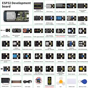 Kit de 42 sensores con ESP32 - 65 proyectos Arduino y MicroPython
