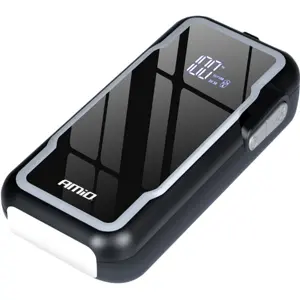Arrancador de Carro (Jump Starter) 1600A 3-em-1 c/ Powerbank 12.000mAh + Lanterna