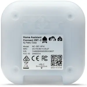 Adaptador USB Zigbee/Thread para Home Assistant com suporte Matter