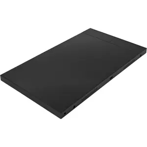 Ecrã Touch 10.1'' de Parede p/ Controlo Centralizado c/ Relé 1500W + Wi-Fi 6 e BT 5.4 - Preto