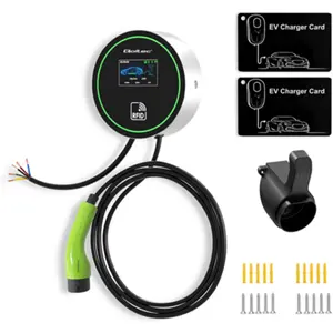 Cargador para coche eléctrico (Wallbox) de 22kW trifásico con RFID - Tipo 2