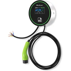 Carregador para carro elétrico (Wallbox) de 22kW trifásico c/ RFID - Tipo 2