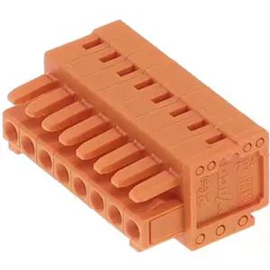 Ficha bloque hembra 8 pines MCS MINI serie 734