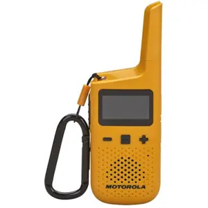 Kit de 2 Walkie-talkies 16 canais 8km IP54 - Amarelo