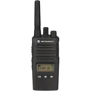 Walkie Talkie profissional c/ ecrã 8 canais 446MHz c/ Vox + bateria recarregável IP54