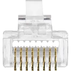 Ficha RJ45 tecnologia passante 8P8C UTP CAT6
