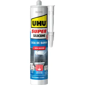 Silicone Casa de Banho e Cozinha à base de ácido - 300ml - Branco