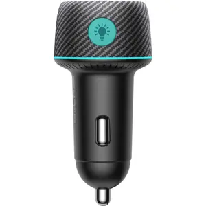 Cargador de mechero (12..24VDC) USB-C + USB-A PD 60W