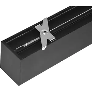 Perfil Linear de LED 50x72 40W 120cm 4000K 4400lm - Preto