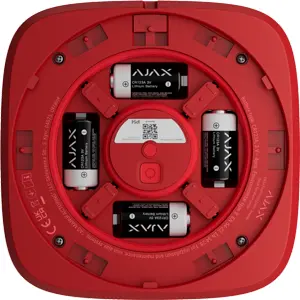 Avisador Visual de Incêndio para alarme Ajax - EN54 - Vermelho