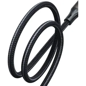 Cabo de dados/carregamento USB-A <-> USB-C 100W 480 Mbps - 1.2m - preto