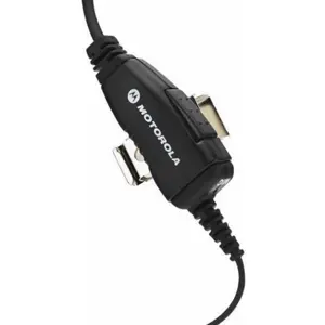 Auricular C-Ring giratorio con microfono PTT (doble-jack)