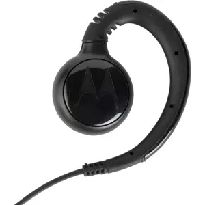 Auricular C-Ring giratorio con microfono PTT (doble-jack)