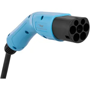 Cabo de carregamento monofásico para carro elétrico - Tipo2 32A (7.2kW) - IP54 - 6m