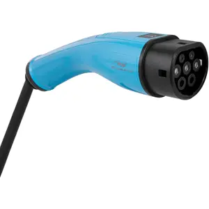 Cabo de carregamento monofásico para carro elétrico - Tipo2 32A (7.2kW) - IP54 - 6m