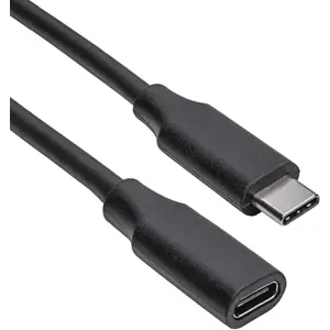 Cable de extensión USB 3.1 C macho - USB 3.1 C hembra - 30cm