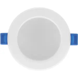 Downlight LED redondo 6W 570lm CCT 3000/4000/6500K Ø92x28mm (Ø68mm) - com driver