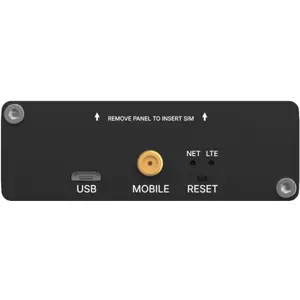 Modem industrial 4G LTE Cat4 c/ micro-USB e RS232