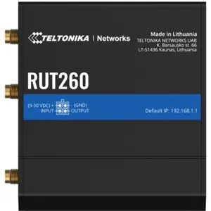 Router industrial 4G LTE Cat6 c/ 2 x portas Ethernet + WiFi + I/O digital