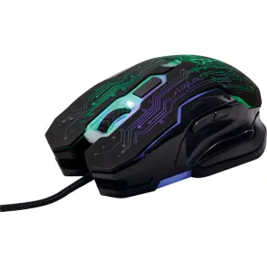 Rato Gaming Ótico 2400DPI RGB com fio USB | 5 botões