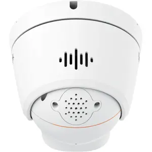Cámara IP (Ethernet con PoE) Dome 12MP 4mm con IA, Full-Color e IR 30 m - IP67
