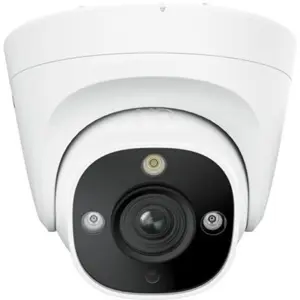 Câmara IP (Ethernet c/ PoE) Dome 4K 2.8mm Full-Color e IR 30m - IP67