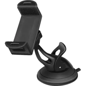 Suporte universal para telemóvel 4-6'' ajustável com ventosa para automóvel