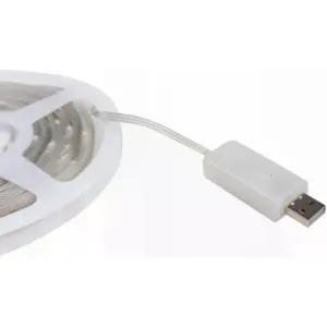 Fita de 200 LEDs RGB Bluetooth c/ ligação USB DC/5V + comando - IP65 - 10m