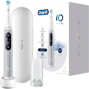 Escova de dentes eletrica c/ tecnologia magnética e sensor de pressão - Cinza