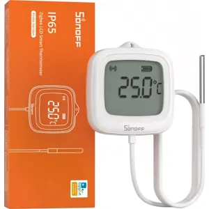 Sensor de temperatura líquidos e ambiente c/ sonda - Zigbee